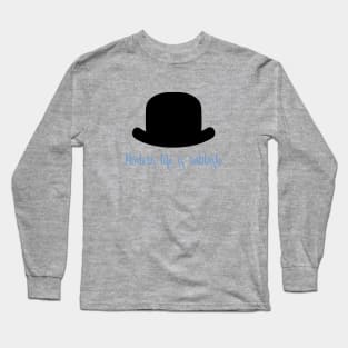 Modern Life Is Rubbish, blue Long Sleeve T-Shirt